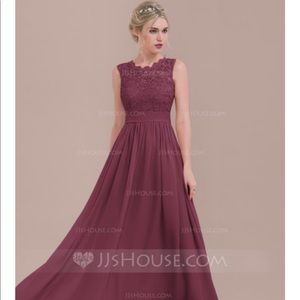 Bridesmaids dress in Mulberry! NWT/ never worn!